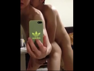 Asian Couple Bonking In Take Effect Be Useful To Mirror